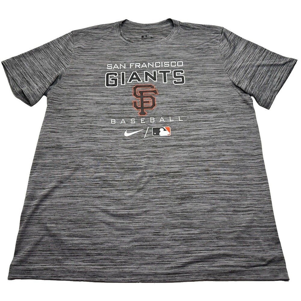 Nike Dri-Fit MLB San Francisco Giants Performance Practice Shirt Large NKM5-06F